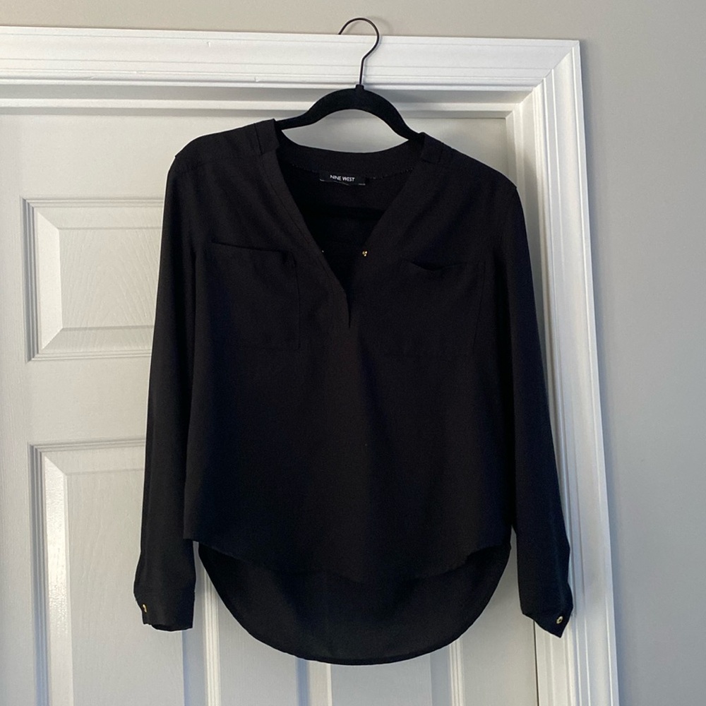 Blank Long Sleeve Blouse